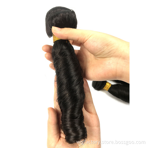 factory price 100% human hair bundles, good quality spring curl hair bundles,popular human hair bundles